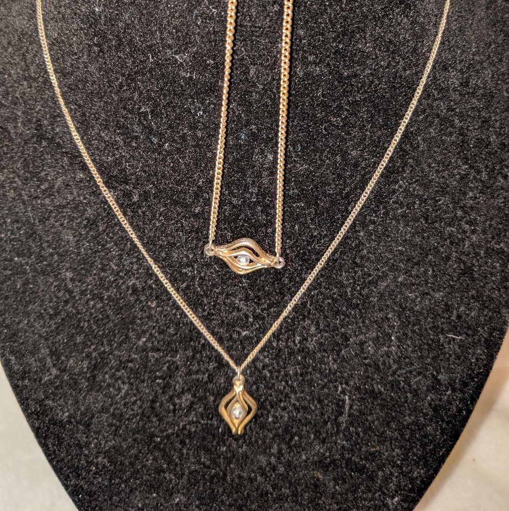 Evil Eye Necklace and Bracelet Set